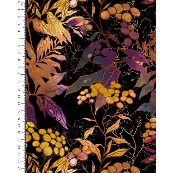Viscose Jersey Digital Stylez Flowers 5591