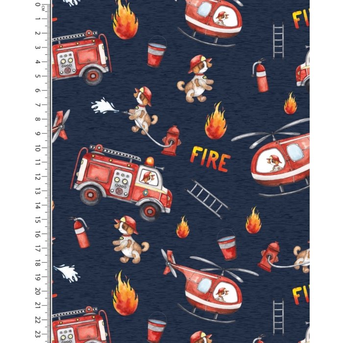 Sweat Brushed Digital Toff Fire Fighters 5601