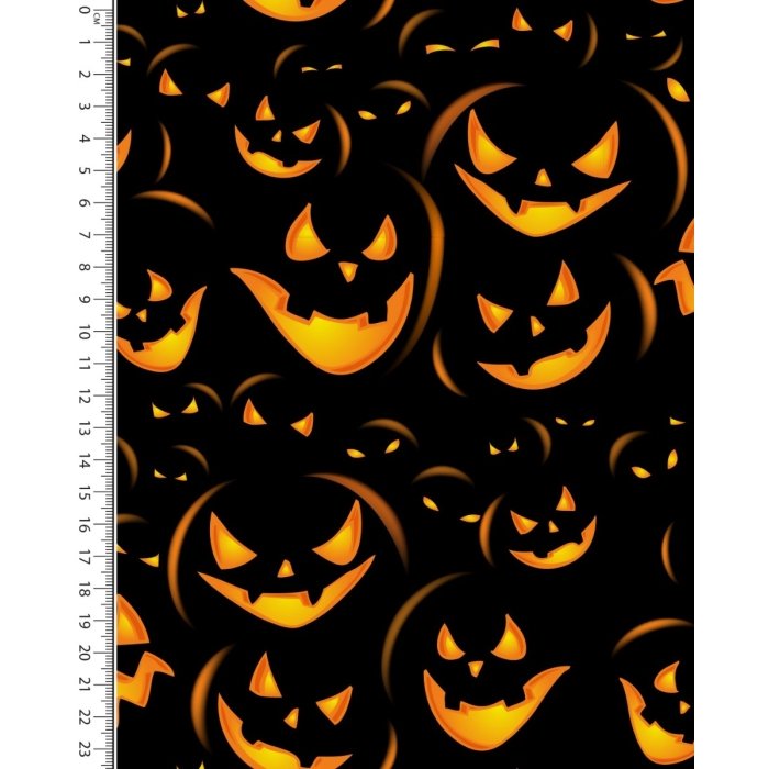 Poplin Digital Toff Halloween Ghosts 5624