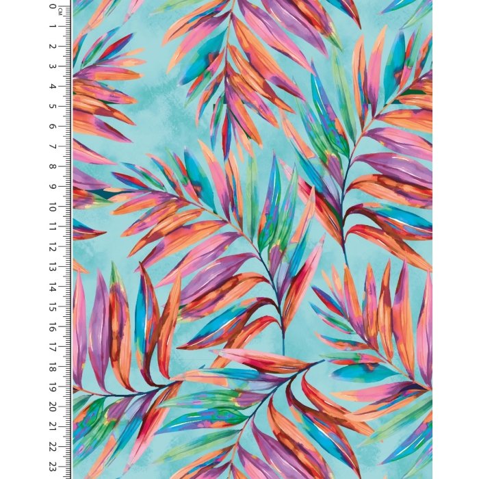 Jersey Digital Stylez Tropical Leaves 5784