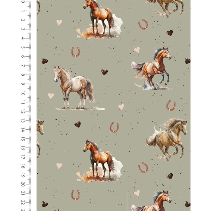 Jersey Digital Horse Love 6151