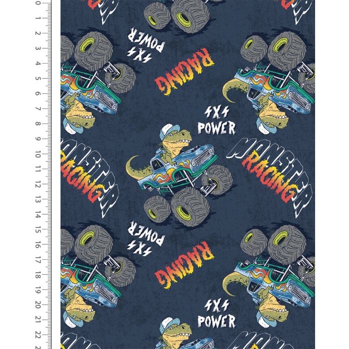 Alpen Fleece Digital Monster Racing 6137