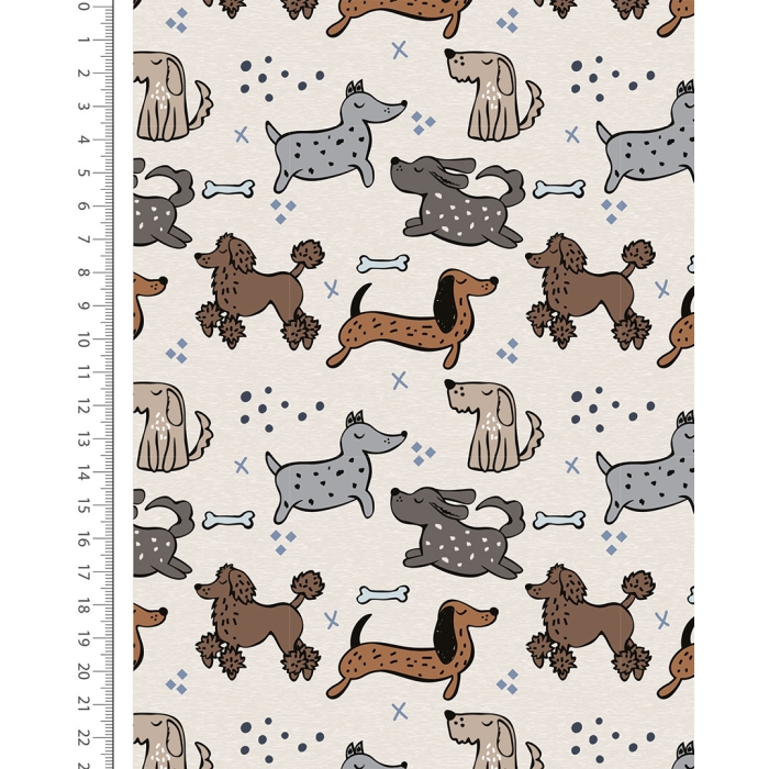 Alpen Fleece Digital Pack of Dogs 6142