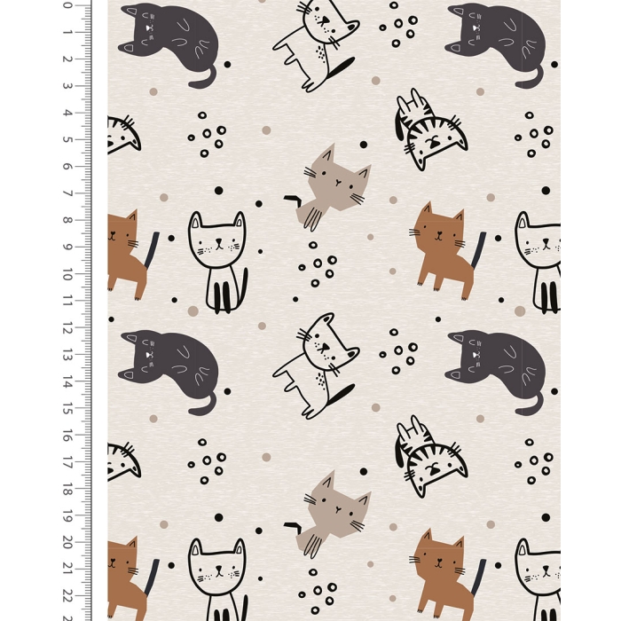 Alpen Fleece Digital Pet Cats 6141