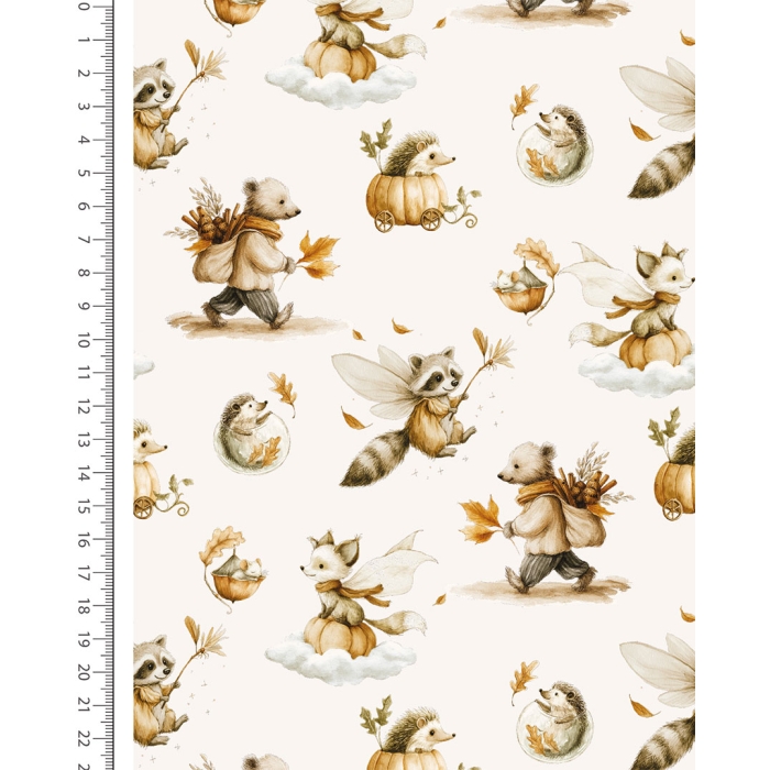 Jersey Digital Forest Animals 6155