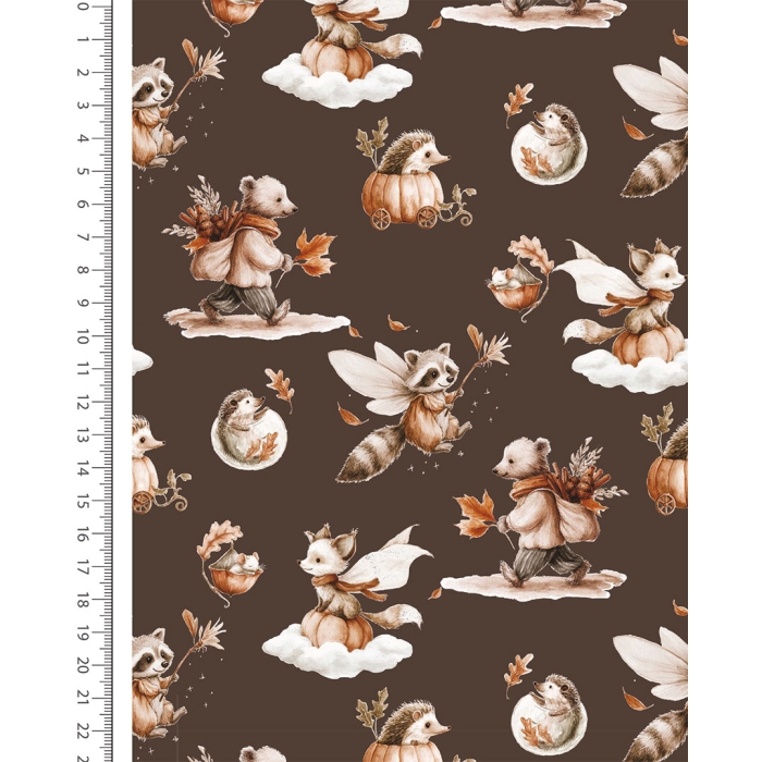 Jersey Digital Forest Animals 6155