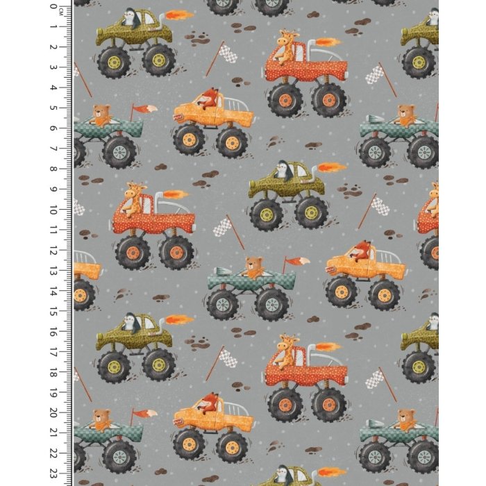 Jersey digital Monstertruck animals 5885