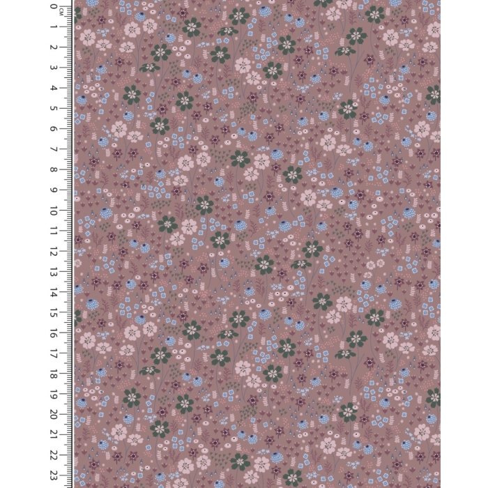 Jersey Digital Forest Flowers 5913
