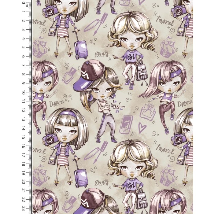 Alpen Fleece Digital Girls 5851