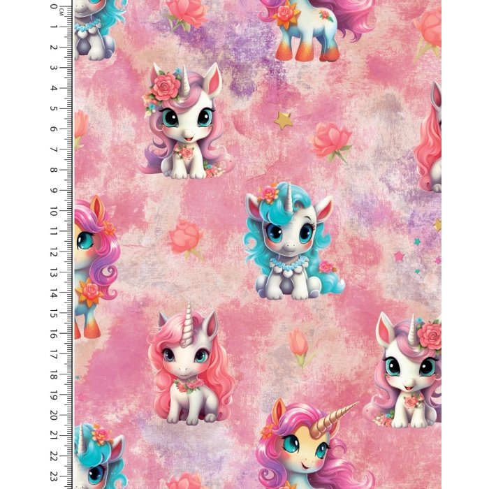 Alpen Fleece Digital Unicorn Tie Dye 5852
