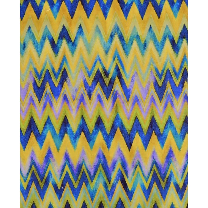 Poplin Stretch ZigZag 5972