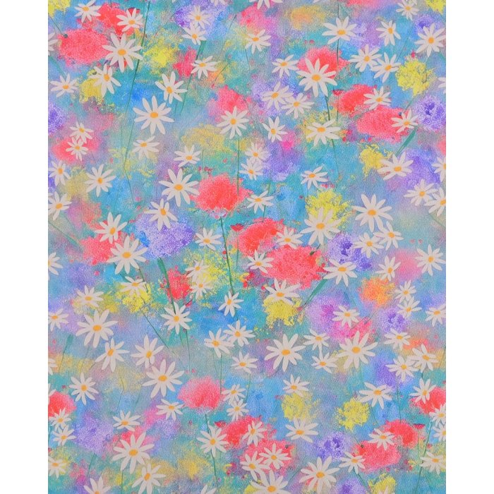 Cotton Stretch Satin Flower 5979