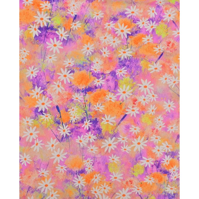 Cotton Stretch Satin Flower 5979
