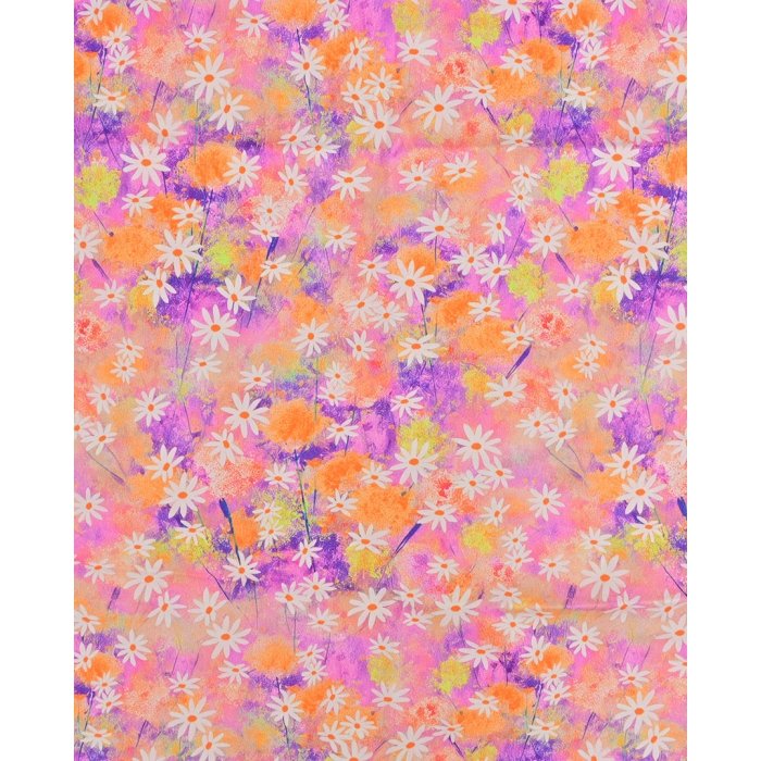 Cotton Stretch Satin Flower 5979