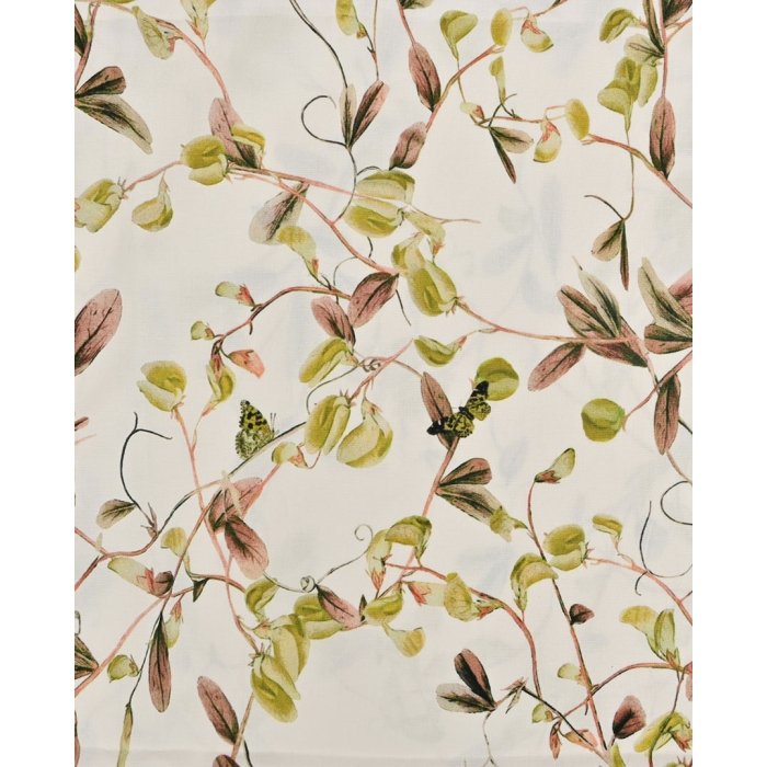 Poplin Stretch Leaves 5976