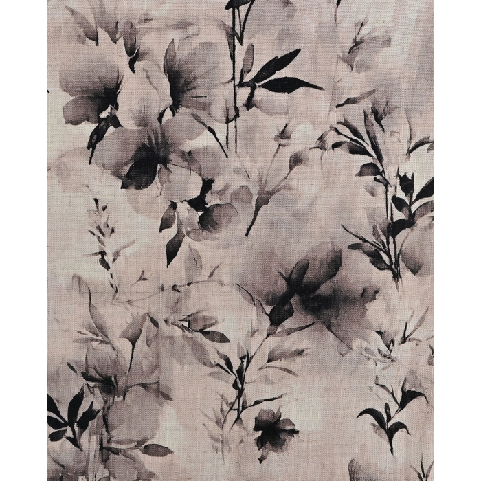 Viscose Linen Digital Leaves 6062