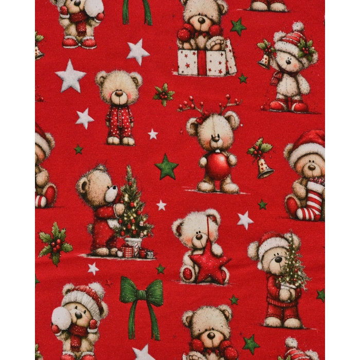 Jersey Digital Christmas Bear 6124