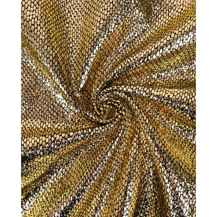 Metallic Foiled Fabric 9405