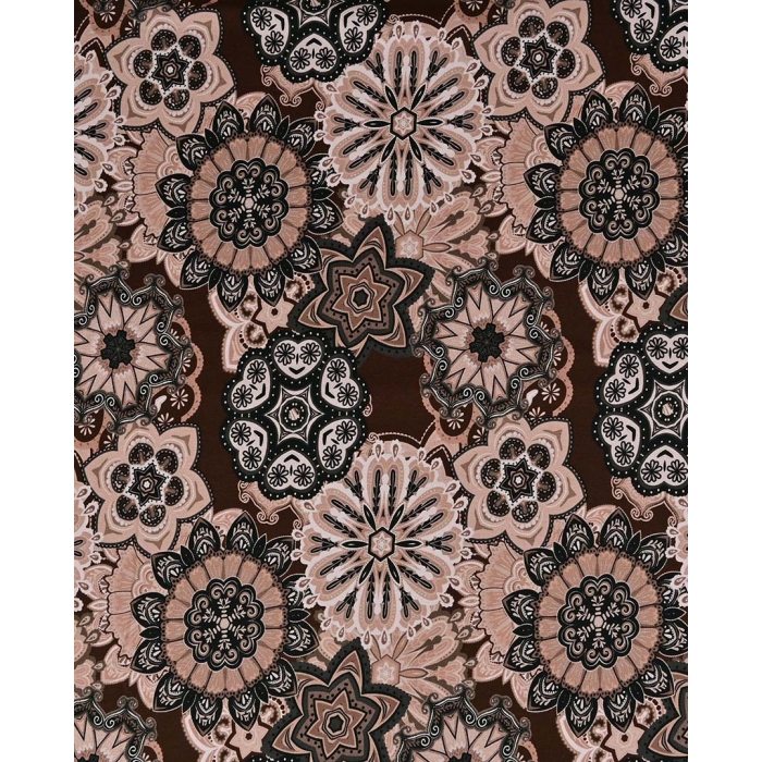 French Terry Brushed Digital Fantasy Mandala 6171
