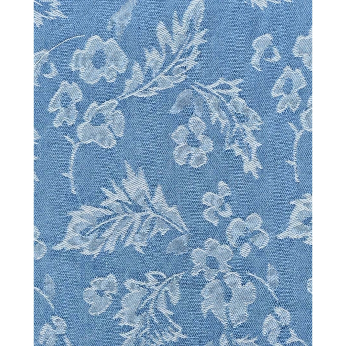 Denim Jacquard Flowers 6224