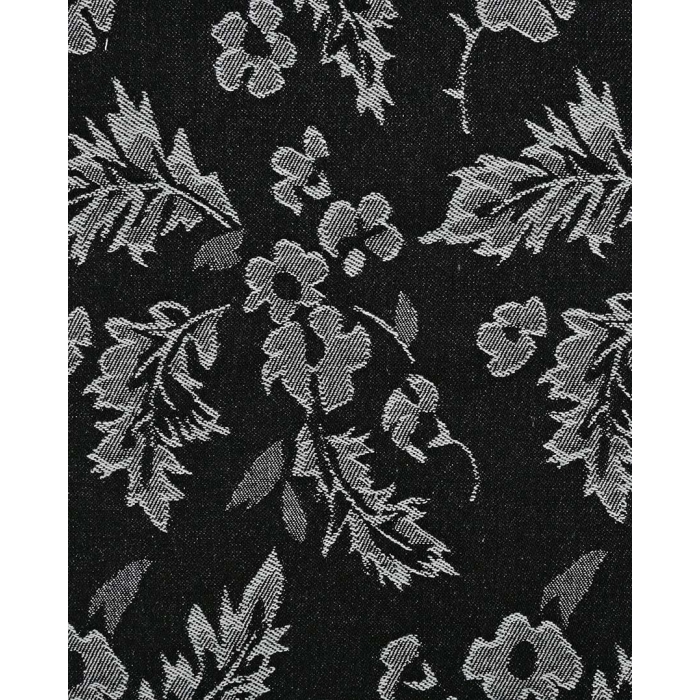 Denim Jacquard Flowers 6224
