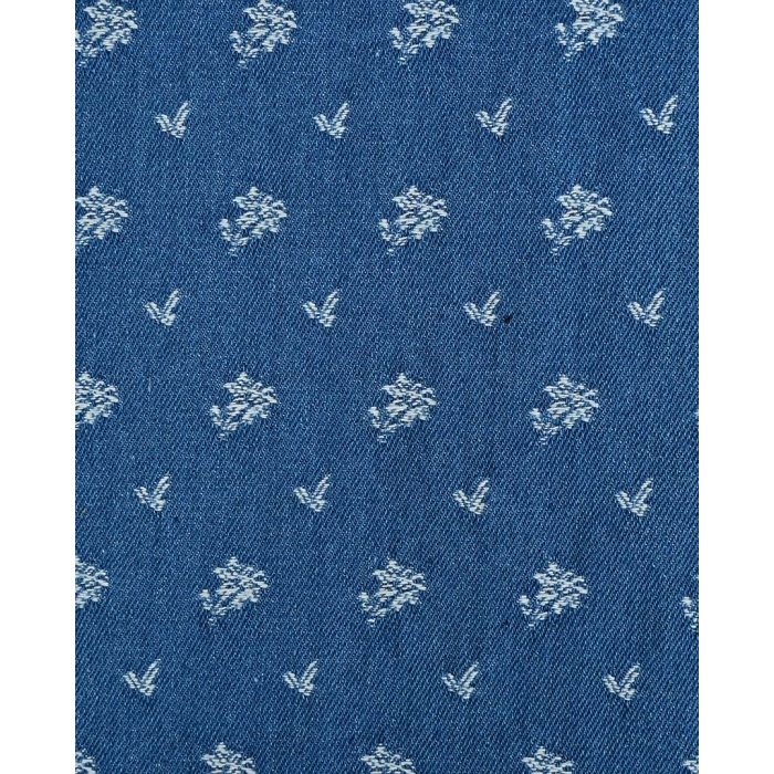 Denim Jacquard Little Flower 6229