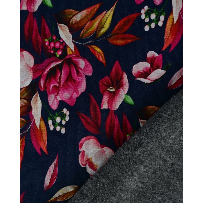 Jersey digital fleurs d'automne 4710