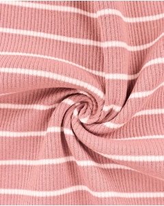 Rib jersey yarn dyed stripe small 5283