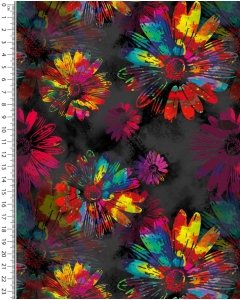Alpensweat Digital Stylez Flower Multicolour 5617