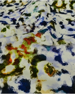 Stretch Corduroy Paint Splatters 6105