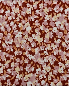 Stretch Corduroy Little Flowers 6106