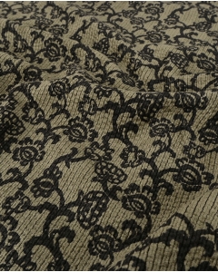 Stretch Corduroy Flower 6108