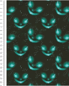 Jersey Digital Spooky Cat Eyes 6168