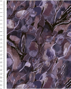 French Terry Brushed Digital Artificial Flower 6172