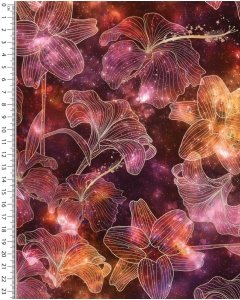 Jersey digital Space flower 5892