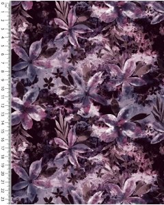 French terry digital Flower batik 5904