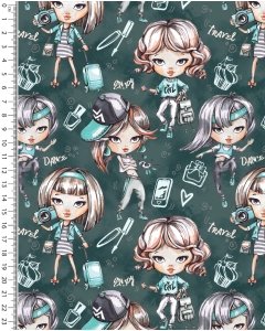 Alpen Fleece Digital Girls 5851