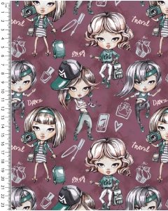 Alpen Fleece Digital Girls 5851