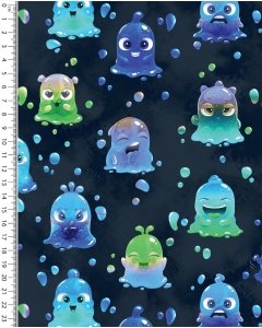 Alpen Fleece Digital Funny Drops 5853