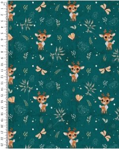 Alpen Fleece Digital Cute Deer 5857