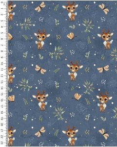 Alpen Fleece Digital Cute Deer 5857