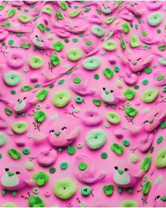 Poplin 3D Cute Birds 5819