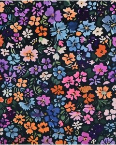 Bamboo Jersey Digital Little Flower 5881