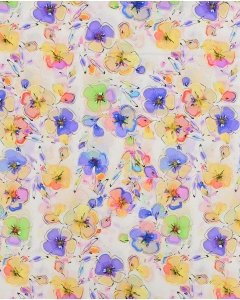 Poplin Stretch Flower 5973