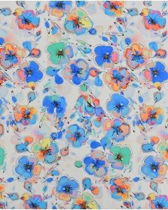 Poplin Stretch Flower 5973