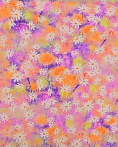 Cotton Stretch Satin Flower 5979