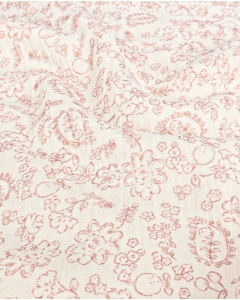 Double Gauze Fruits and Flowers 6055