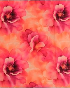 Cotton Stretch Satin Flower 5981