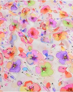 Poplin Stretch Flower 5973