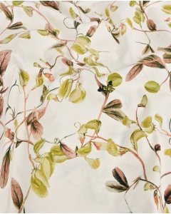 Poplin Stretch Leaves 5976